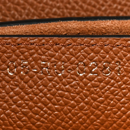 Christian Dior Grained Calfskin Saddle Bag Camello 6 of 10