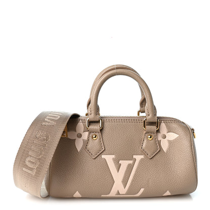 Louis Vuitton Empreinte Monogram Giant Papillon BB Tourterelle Cream 1 of 9