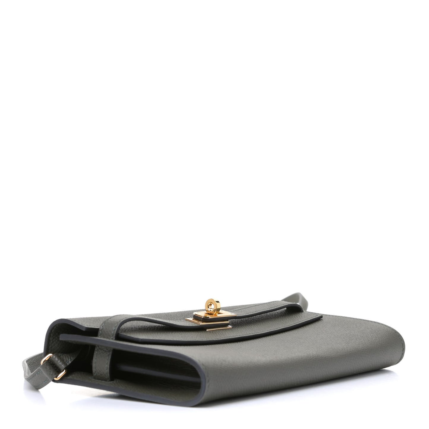 Epsom Kelly Wallet To Go Vert De Gris