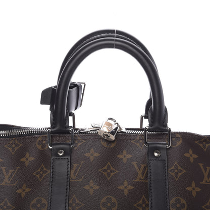 Louis Vuitton Monogram Macassar Keepall Bandouliere 45 10 of 10
