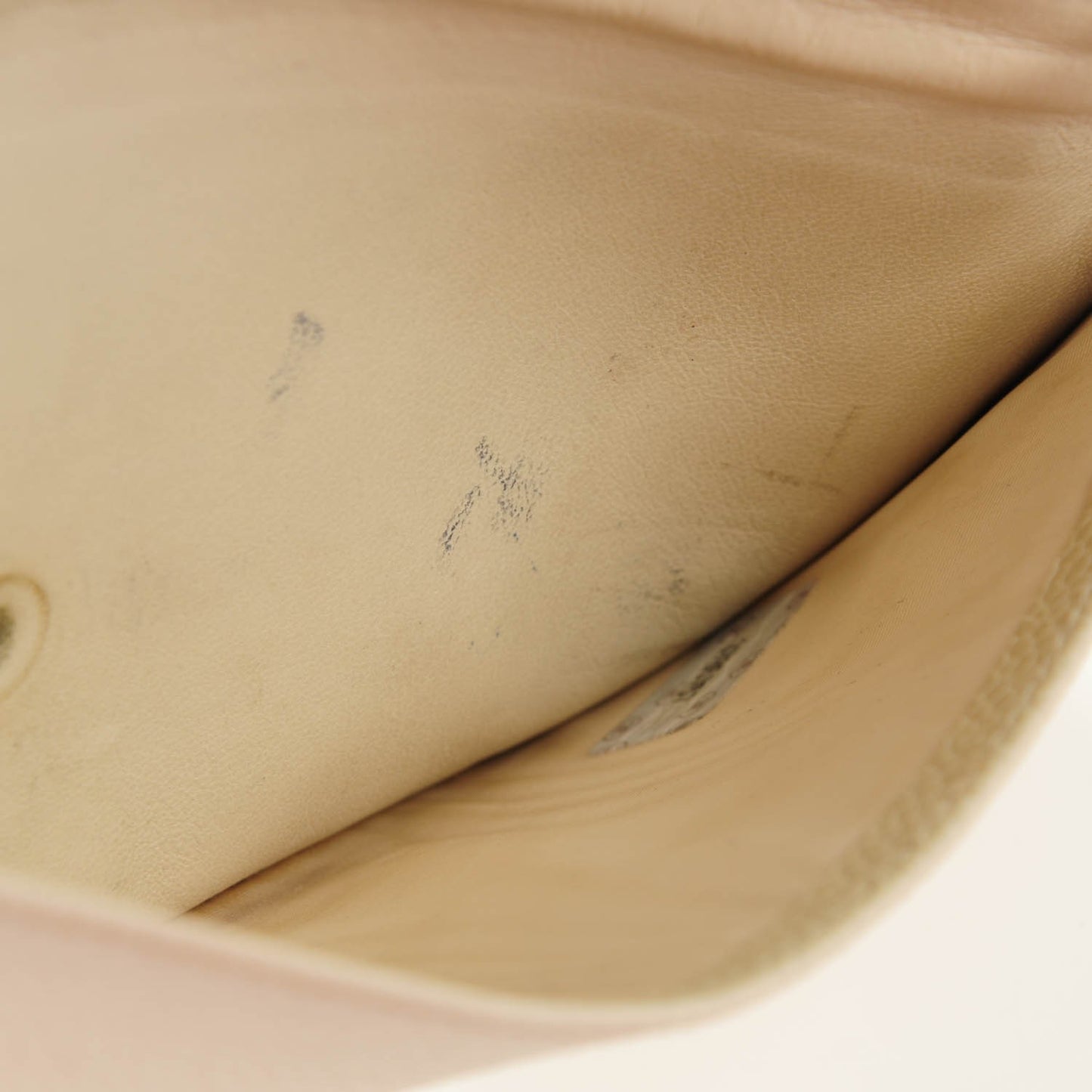 Caviar Timeless CC Wallet On Chain WOC Beige Clair