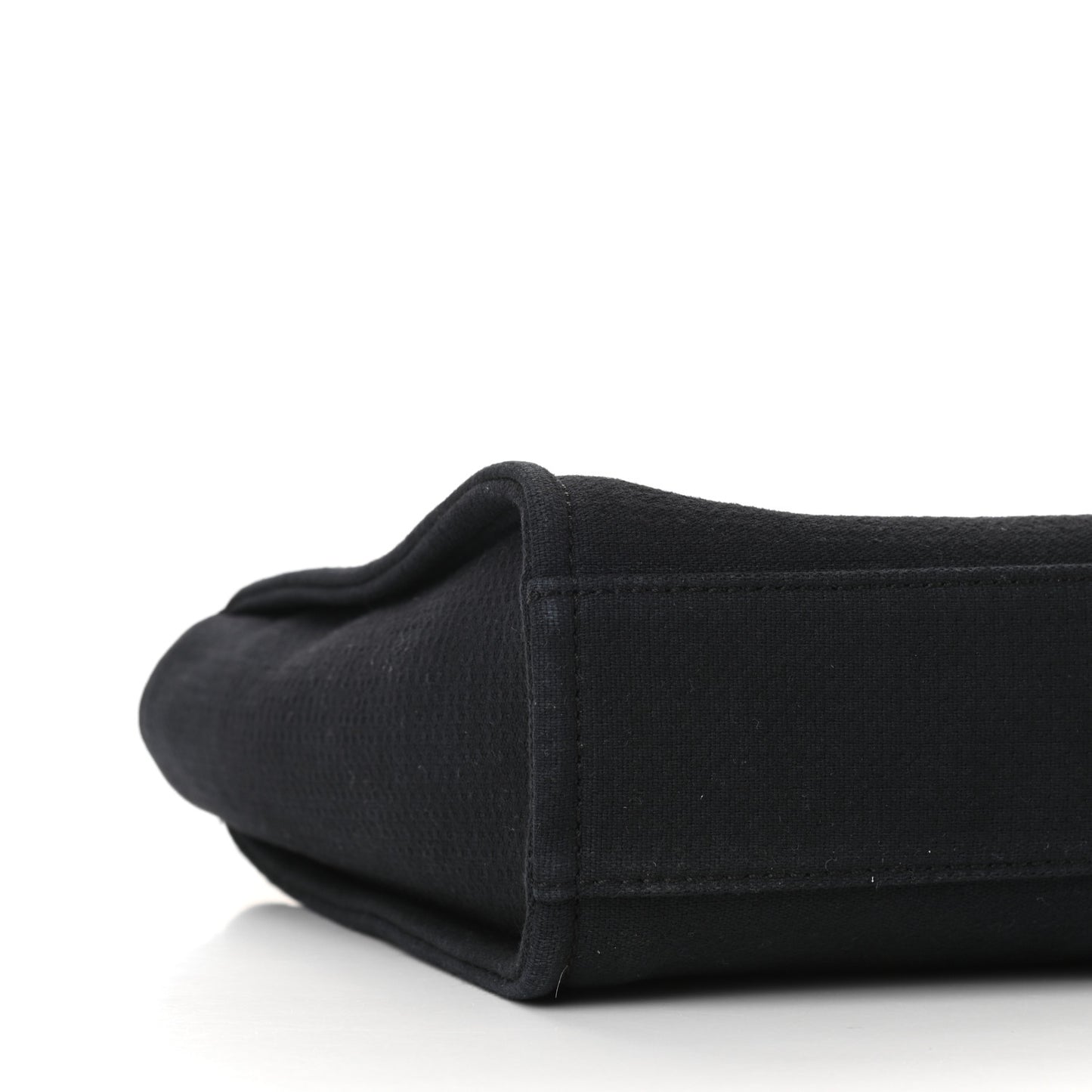 Mixed Fibers Mini Deauville Tote Black