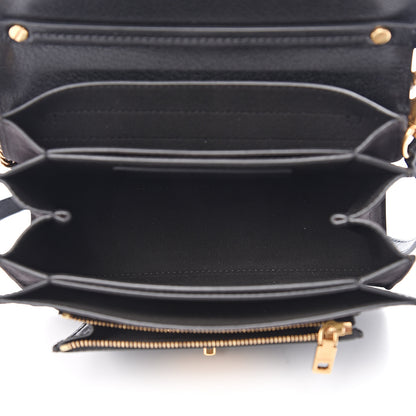 Givenchy Goatskin Small GV3 Shoulder Bag Black Grey 4 of 11