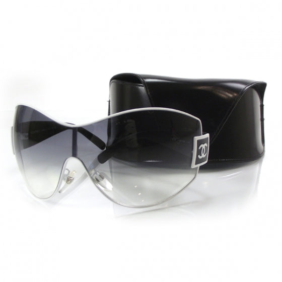 Chanel CC Logo Sunglasses 4114 Black/White 5 of 8