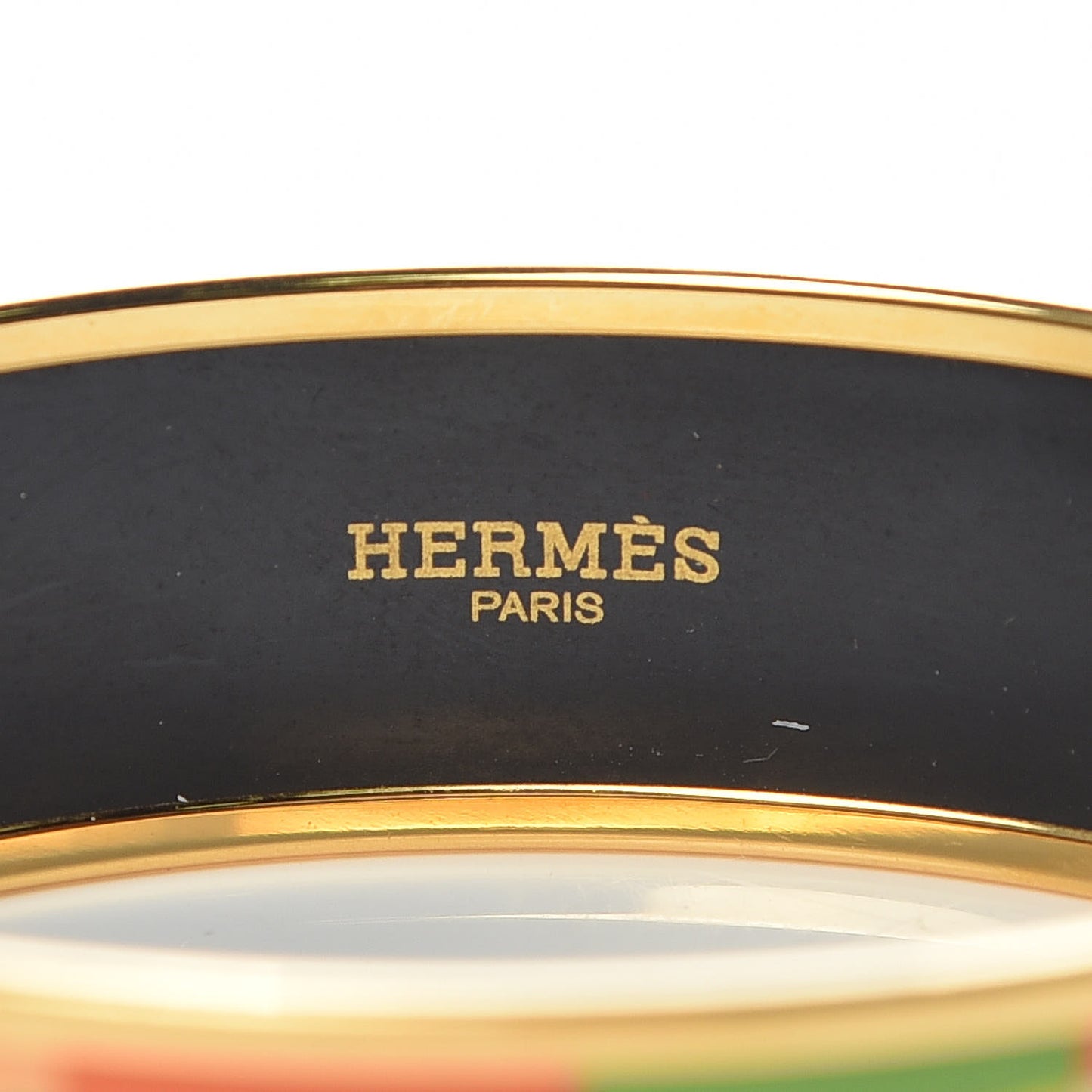 Enamel Printed Optique Chaine D'Ancre Wide Bracelet 70