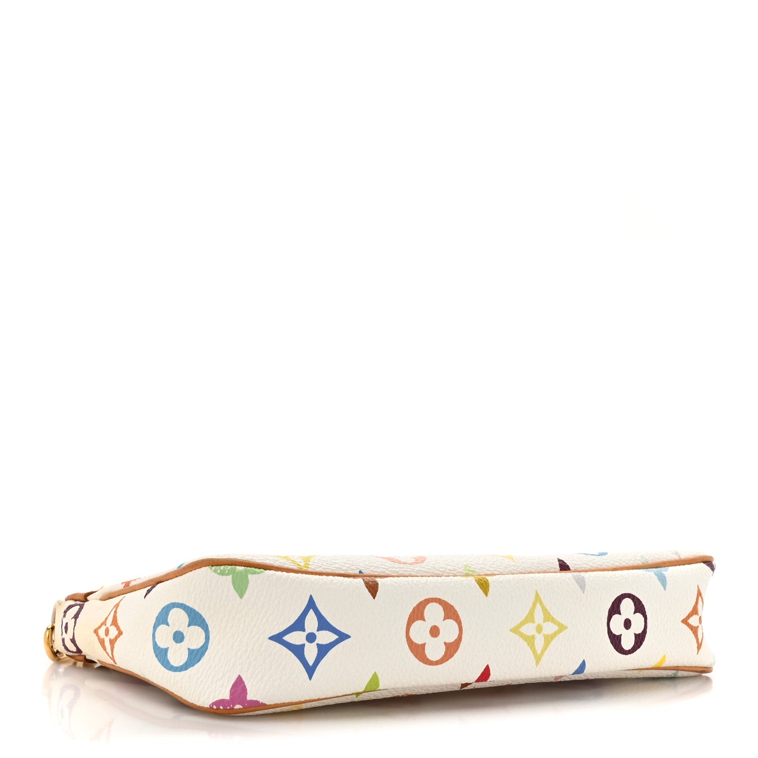 Louis Vuitton Monogram Multicolor Pochette Accessories White 4 of 17
