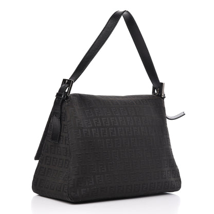 Fendi Zucchino Mama Baguette Black 3 of 17
