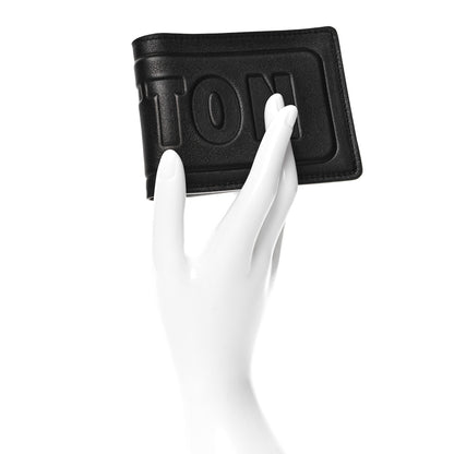 Louis Vuitton LOUIS VUITTON Cuir Bi-Fold Wallet Dark Infinity 2 of 6