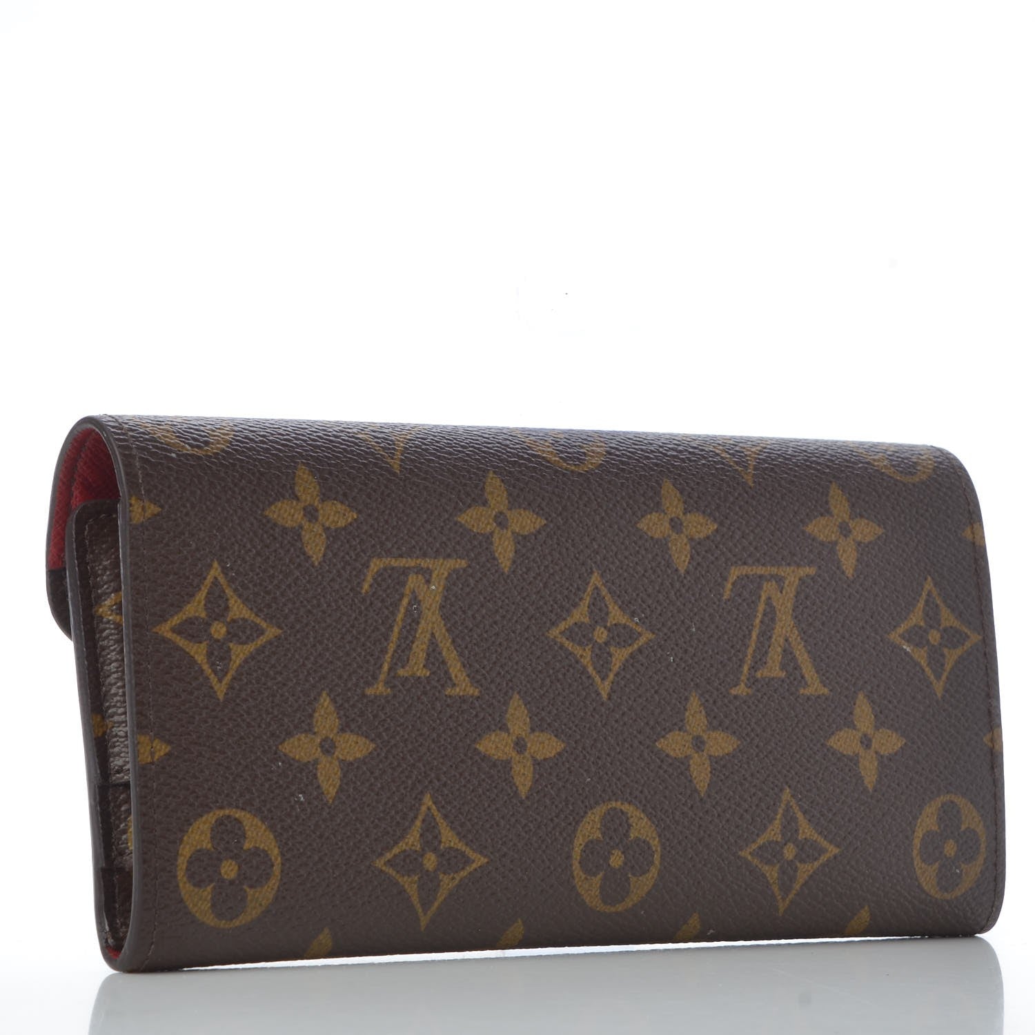 Louis Vuitton Monogram Josephine Wallet Red 3 of 11