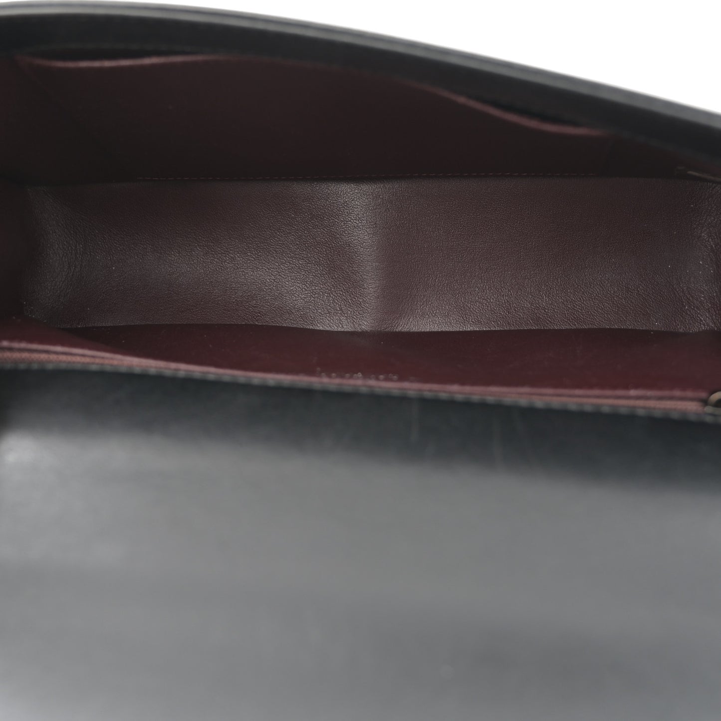 Calfskin Embossed New Medium Paris Salzburg Boy Flap Black
