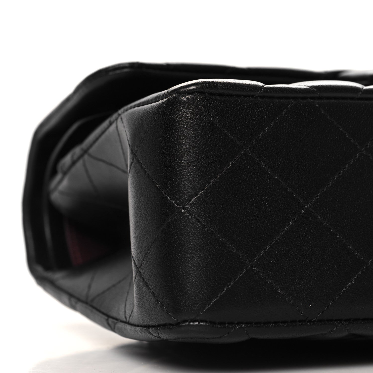 Chanel Lambskin Quilted Small Double Flap Black 9 of 10
