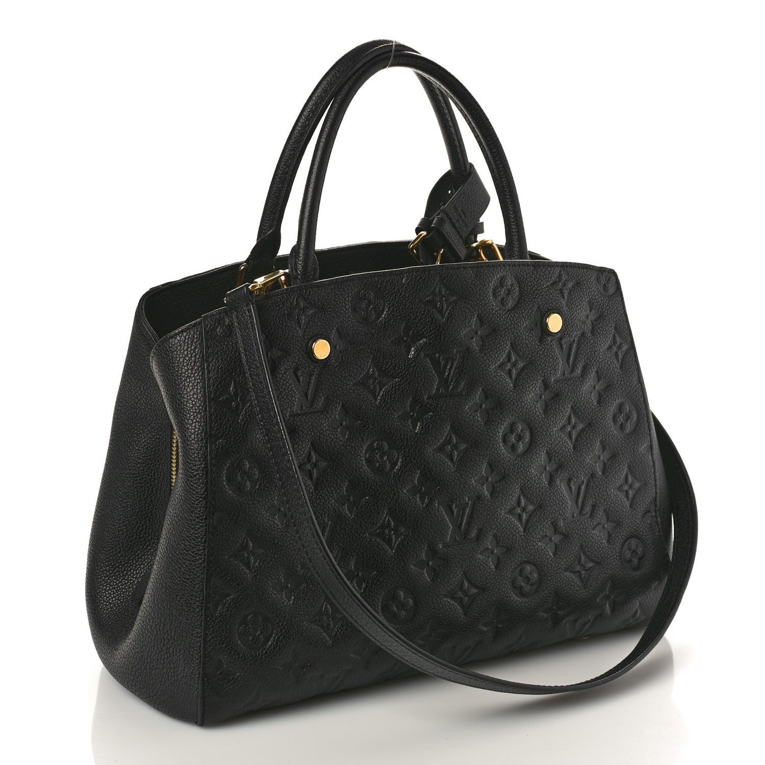 Louis Vuitton Empreinte Montaigne MM Black 3 of 9