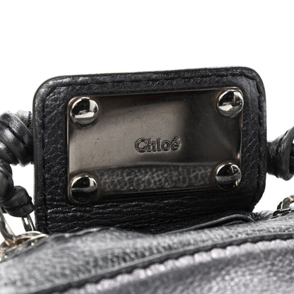 Chloe Metallic Calfskin Medium Paddington Satchel Silver 20 of 22