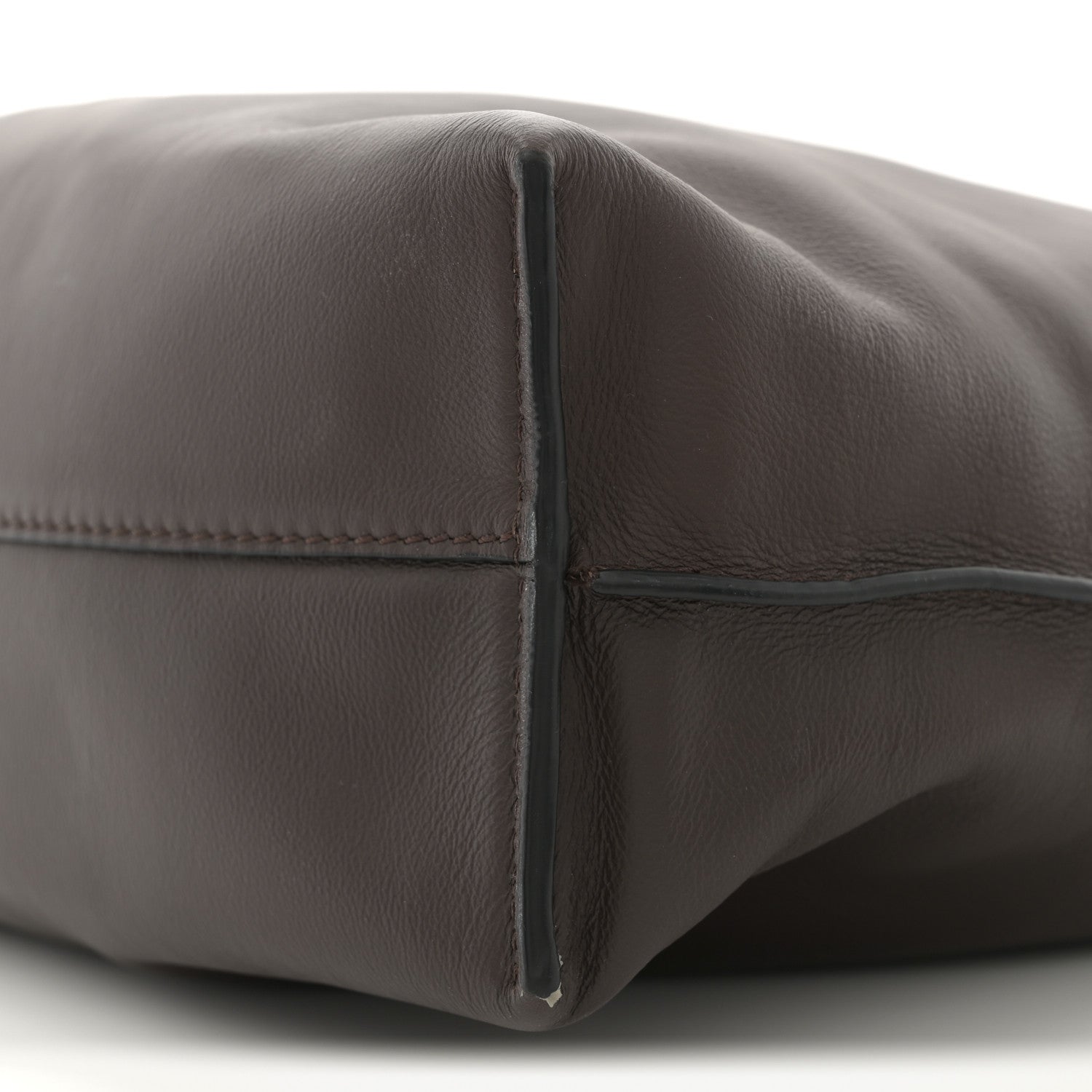Loewe Nappa Medium Flamenco Knot Bag Chocolate 9 of 11