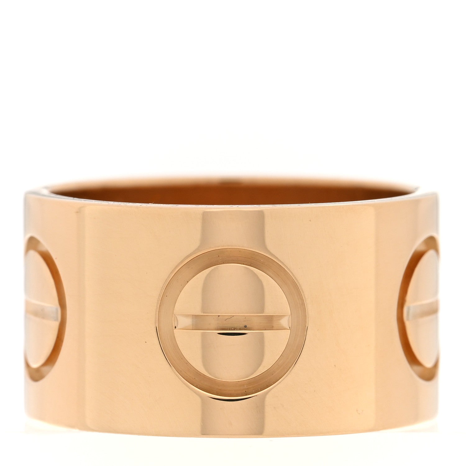 Cartier 18K Yellow Gold 11mm LOVE Ring 54 7 3 of 4
