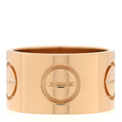 Cartier 18K Yellow Gold 11mm LOVE Ring 54 7 3 of 4