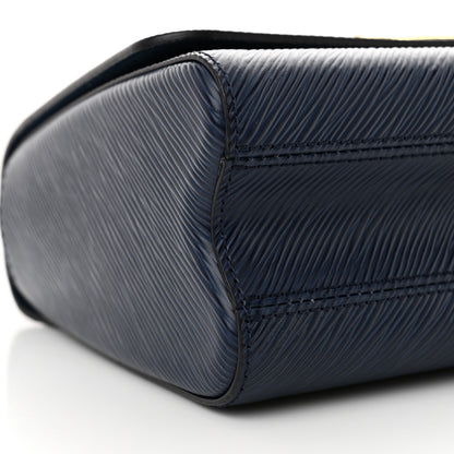 Louis Vuitton Epi Twist Shoulder Bag MM Indigo 9 of 13
