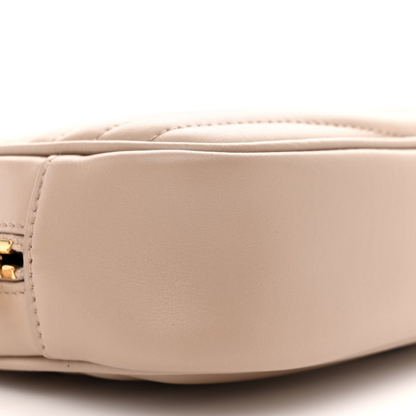 Calfskin Matelasse Monogram Mini Lou Camera Bag Dark Beige