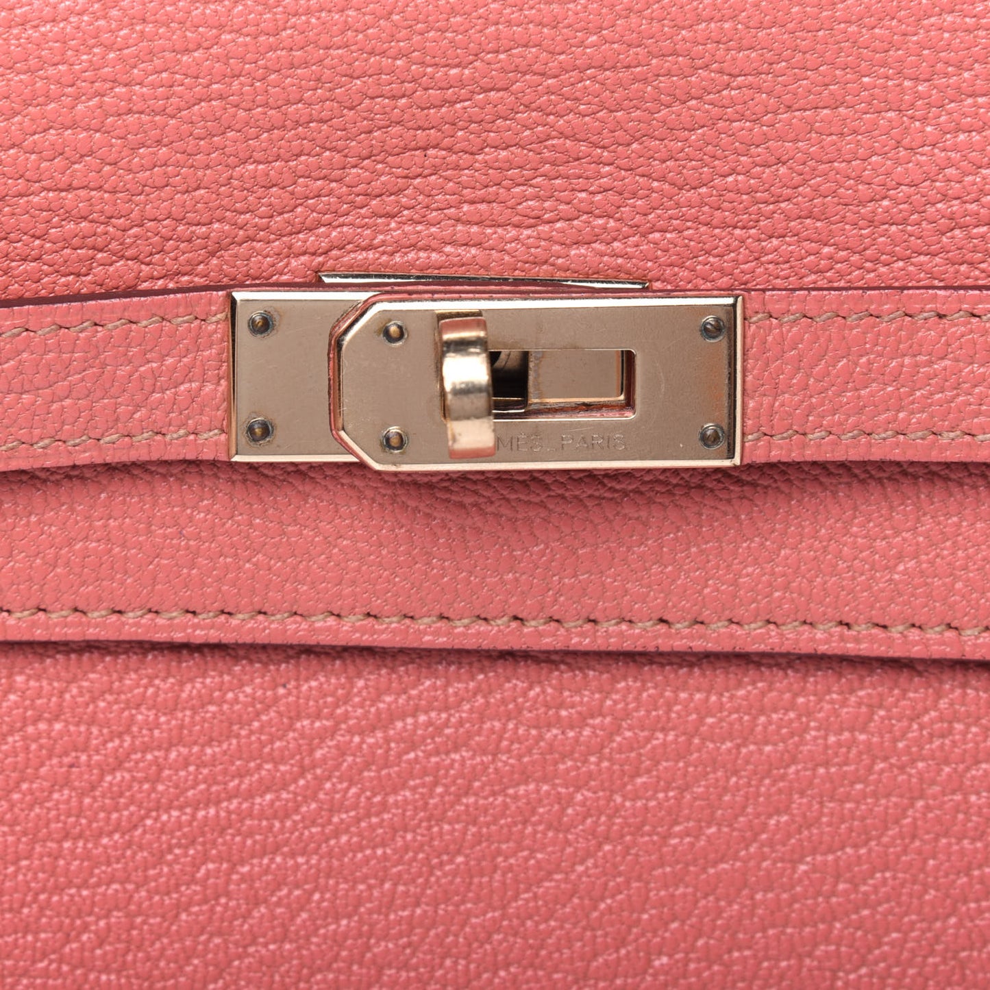 Chevre Mysore Kelly Longue Wallet Rose The