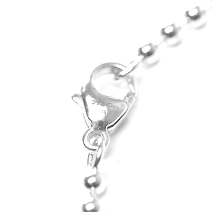 Tiffany Sterling Silver Filigree Heart Key Pendant Necklace 5 of 5