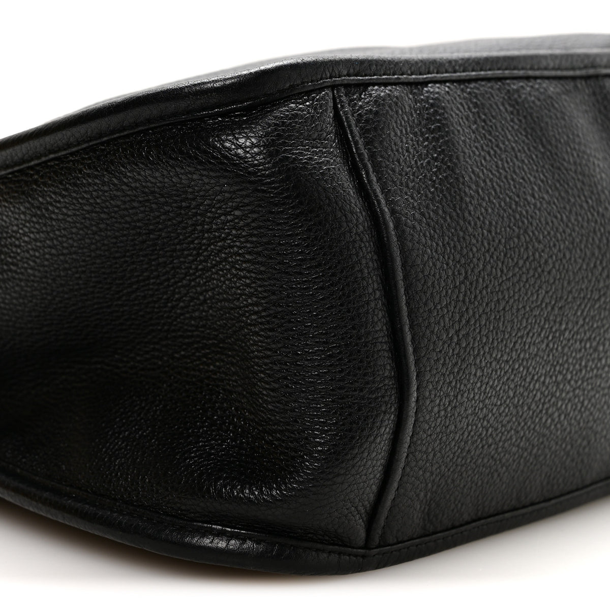 Prada Vitello Daino Hobo Messenger Bag Black 9 of 10