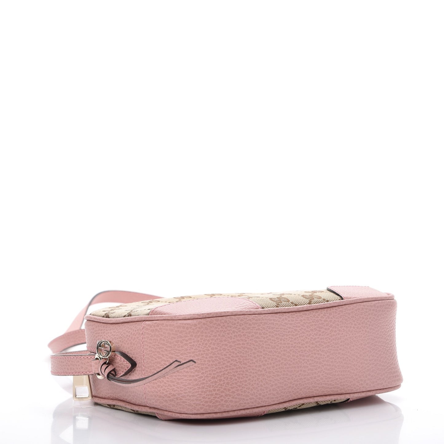 Monogram Mini Bree Messenger Bag Beige Soft Pink