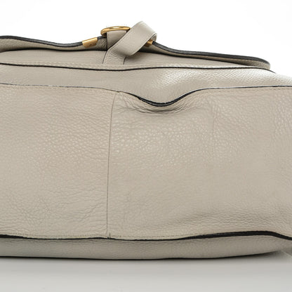 Chloe Calfskin Large Marcie Satchel Dove 6 of 10