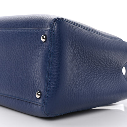 Chanel Calfskin Small Cerf Executive Shopper Tote Navy 9 of 9