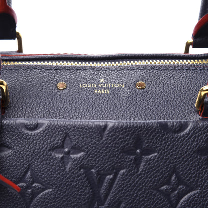 Louis Vuitton Empreinte Speedy Bandouliere 25 NM Marine Rouge 11 of 12