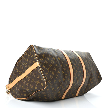Louis Vuitton Monogram Keepall Bandouliere 55 4 of 13