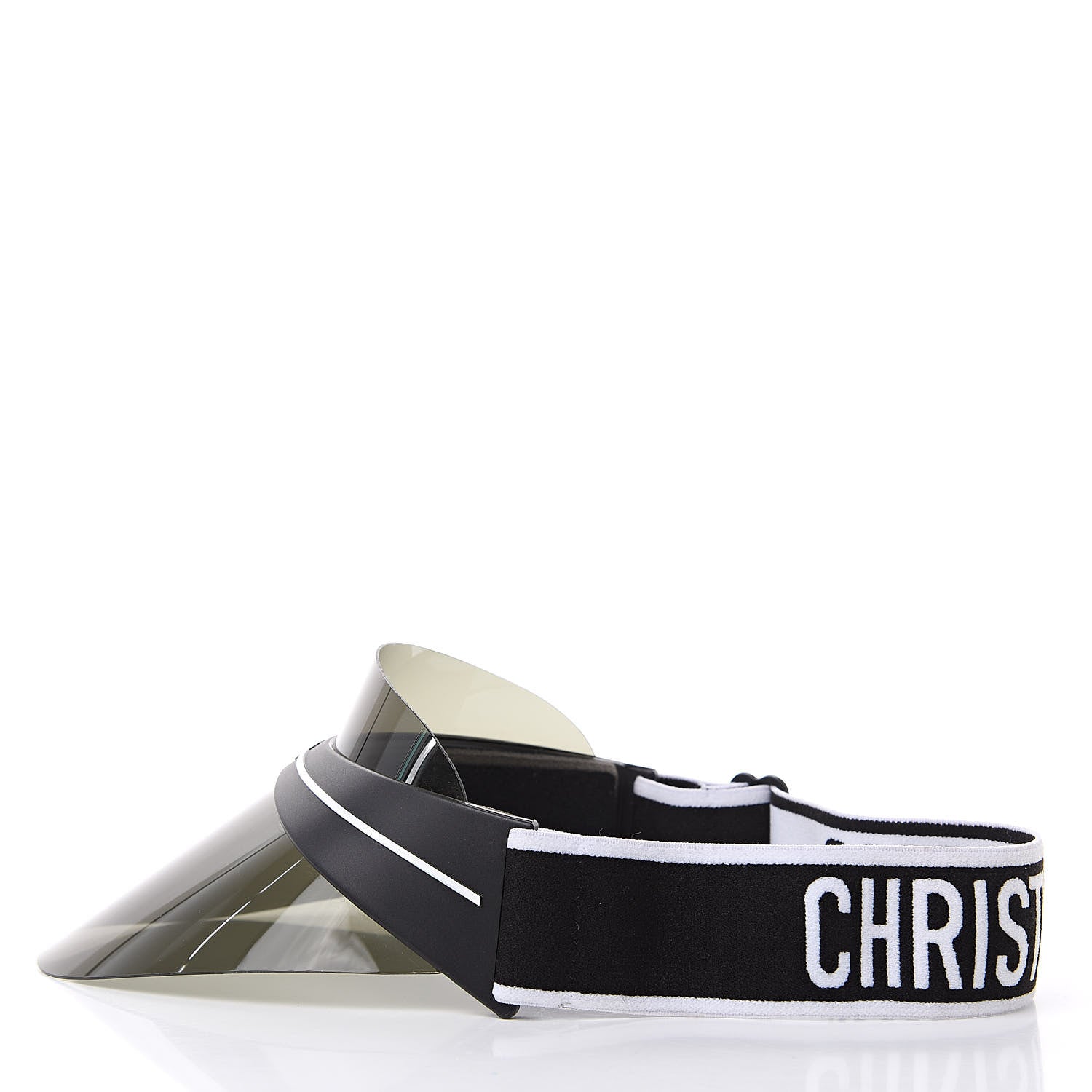 Christian Dior Mirrored DiorClub1 Sun Visor Black 3 of 7