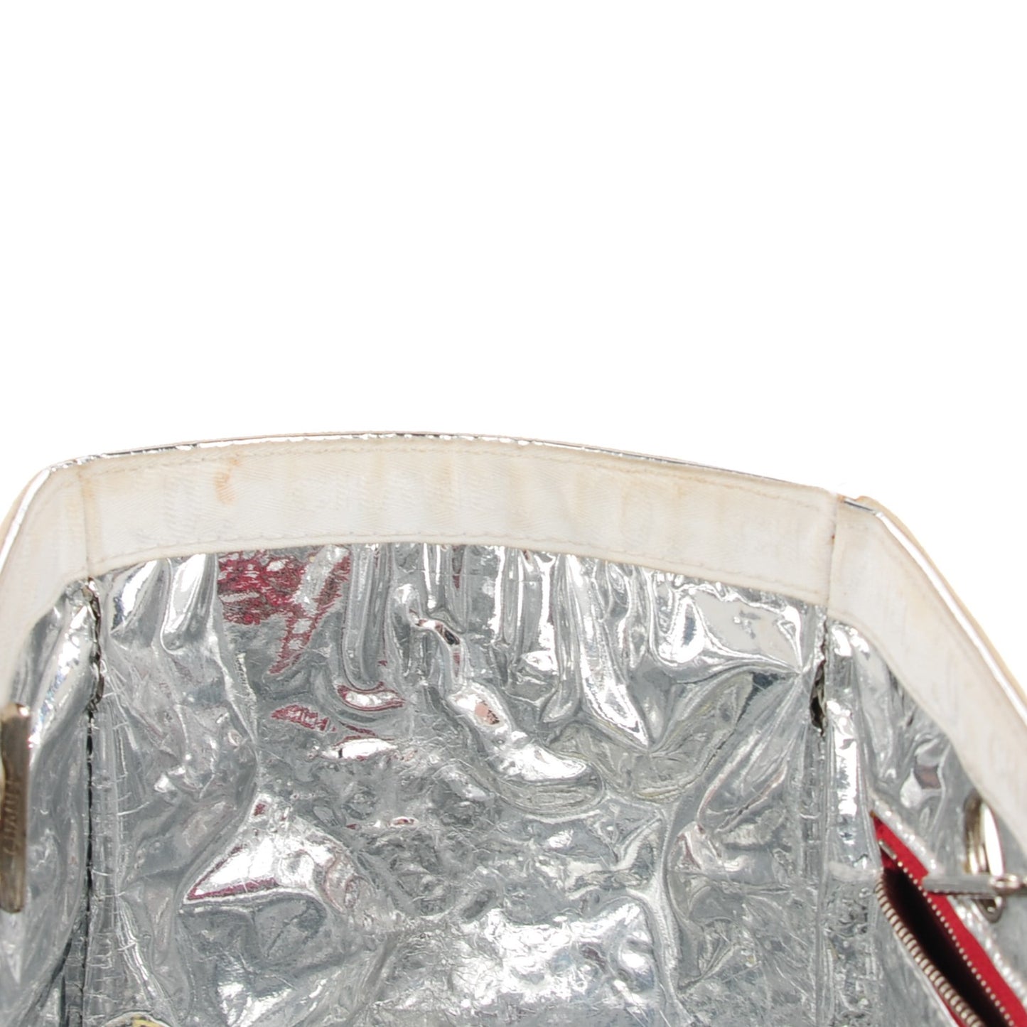 Canvas Foil N°5 Shopping Tote Beige