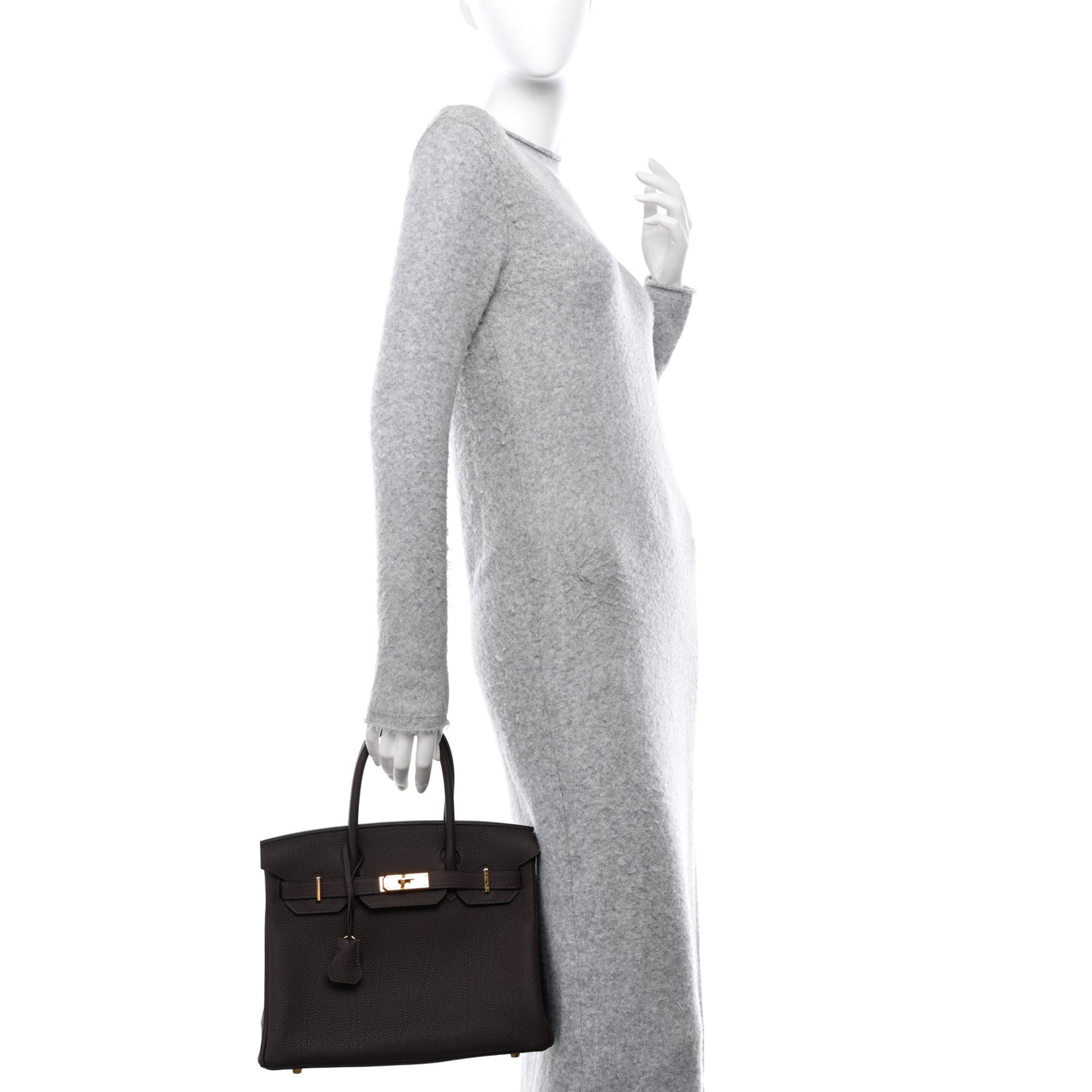 Togo Birkin 30 Chocolate