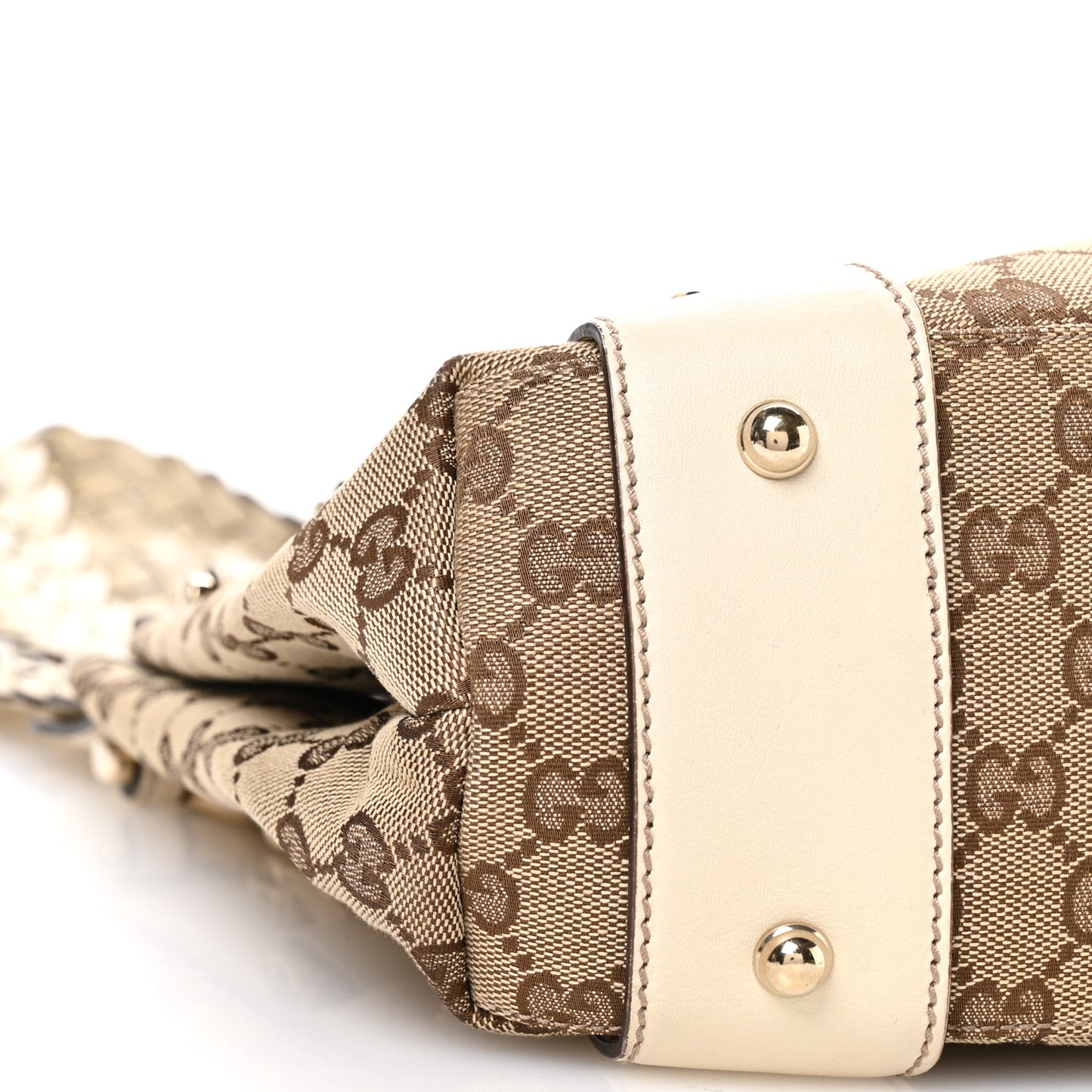 Monogram Small Pelham Shoulder Bag Off White