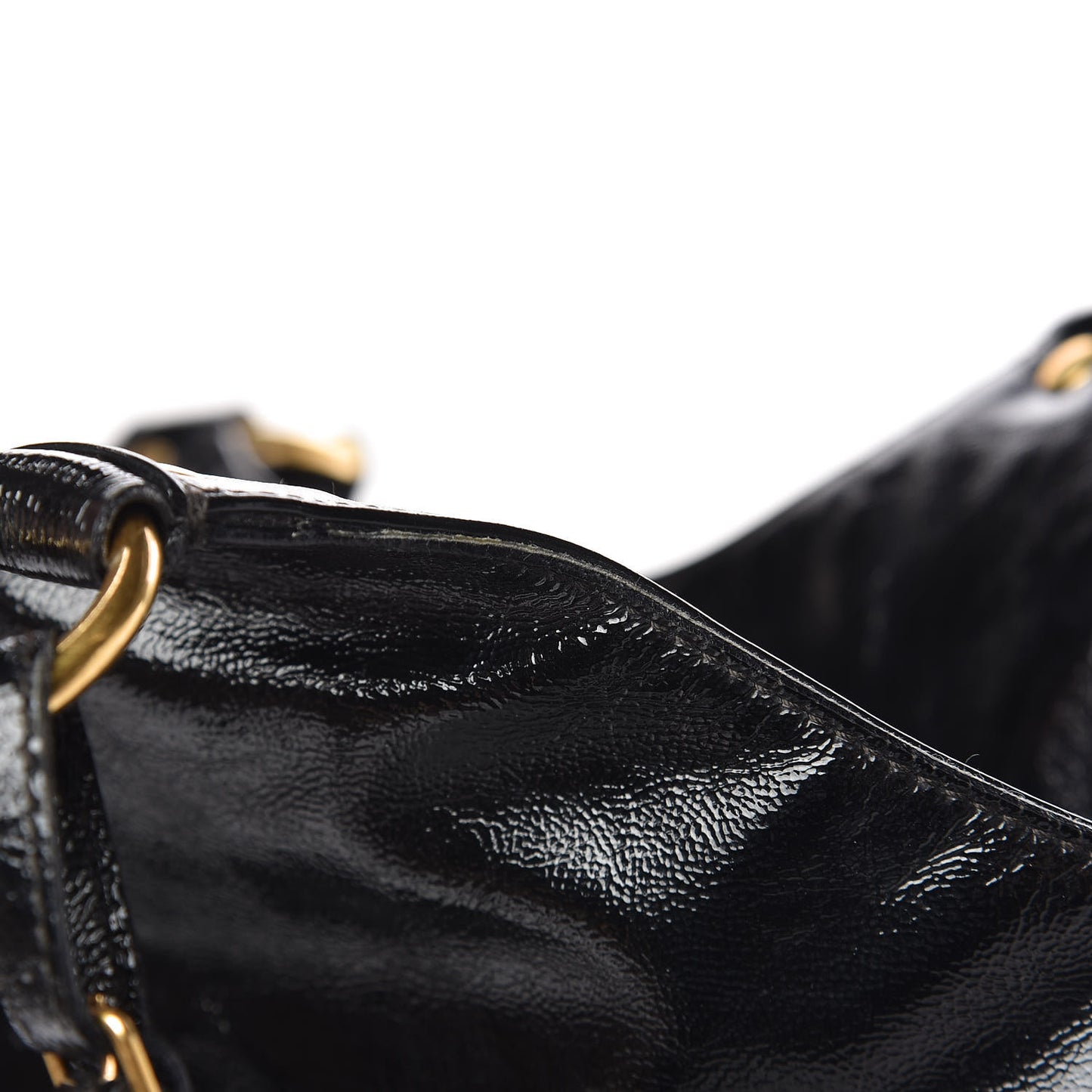 Patent Tribute Tote Black