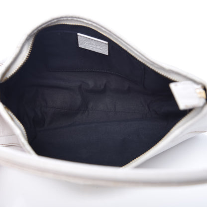 Gucci Calfskin D Ring Abbey Pochette White 5 of 17