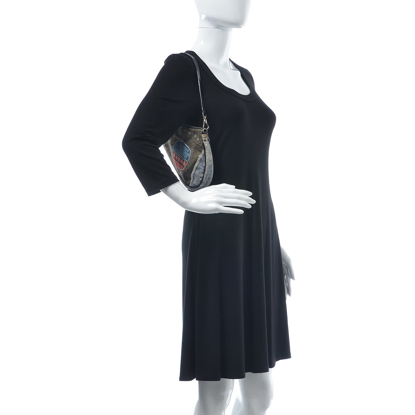 Denim Speedyway Mini Saddle Pochette