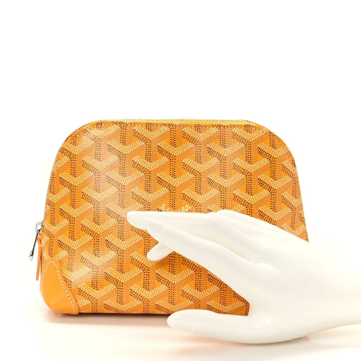 Goyard Goyardine Vendome Toiletry Pouch Yellow 2 of 8