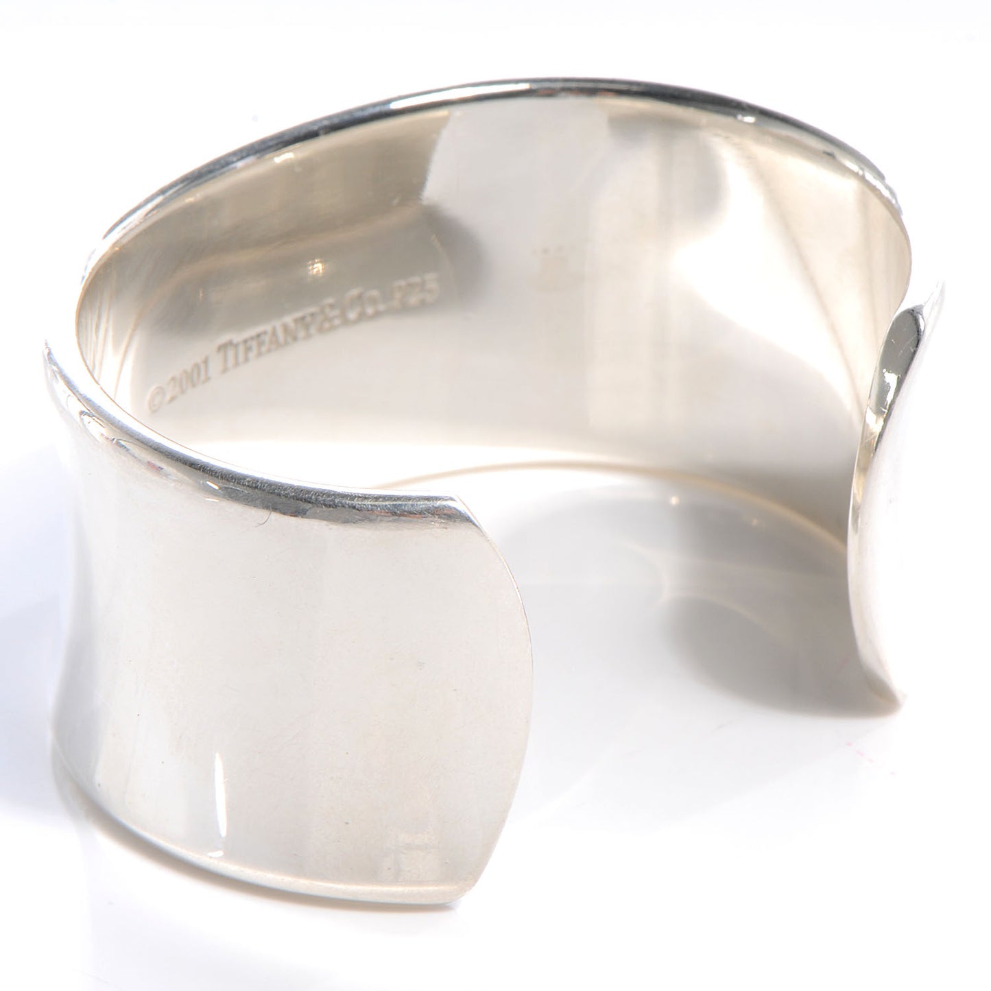 Sterling Silver Wide 1837 Cuff Bracelet
