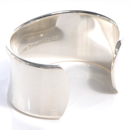 Tiffany Sterling Silver Wide 1837 Cuff Bracelet 3 of 5