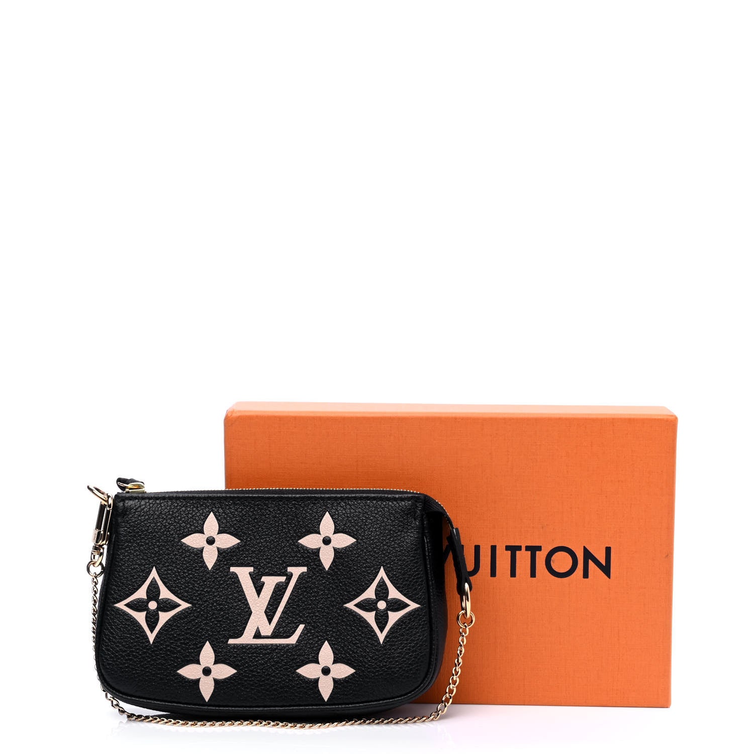 Louis Vuitton Empreinte Monogram Giant Mini Pochette Accessories Black 5 of 5