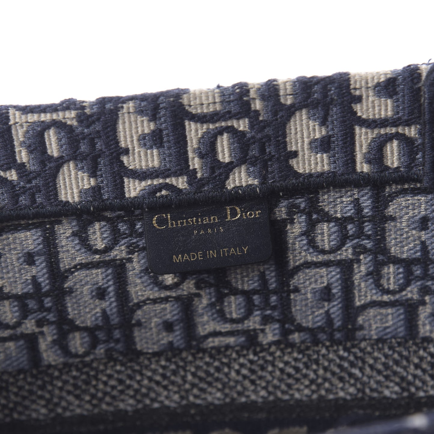 Oblique Medium Book Tote Blue Multicolor