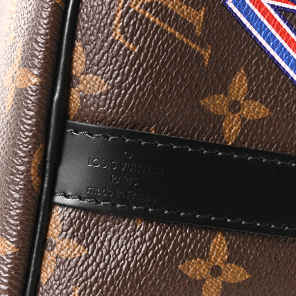 Louis Vuitton Monogram My World Tour Speedy Bandouliere 30 Black 6 of 10