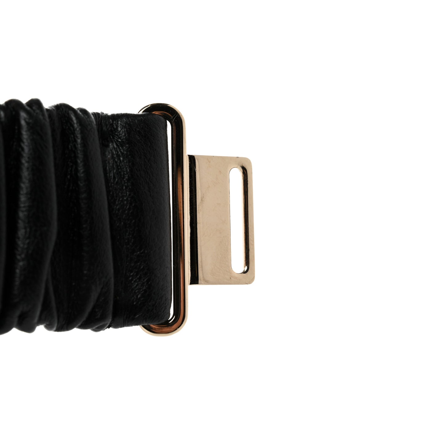 Calfskin CC Heart Belt 80 32 Black