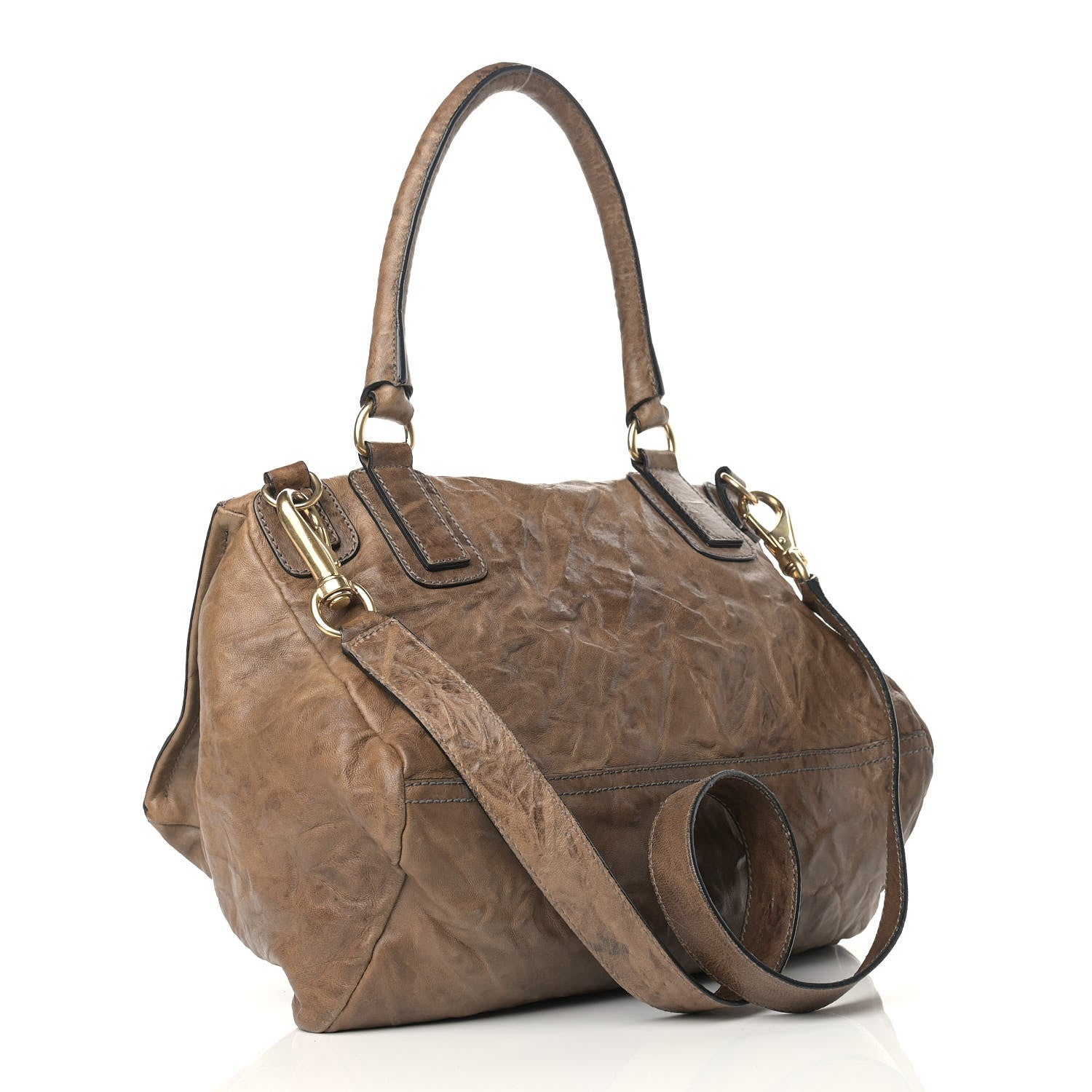 Givenchy Tumbled Sheepskin Medium Pandora Charcoal 3 of 11