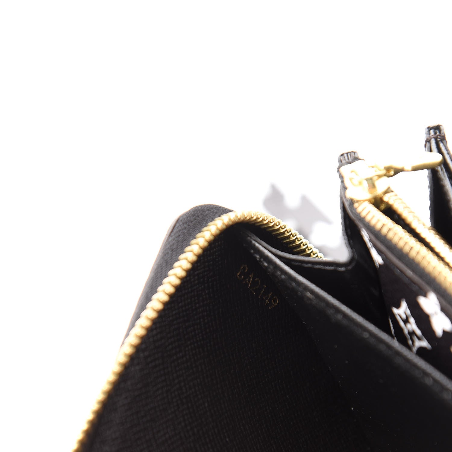 Louis Vuitton Monogram Giant Jungle Zippy Wallet Black 9 of 11