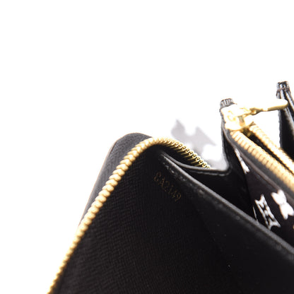 Louis Vuitton Monogram Giant Jungle Zippy Wallet Black 9 of 11