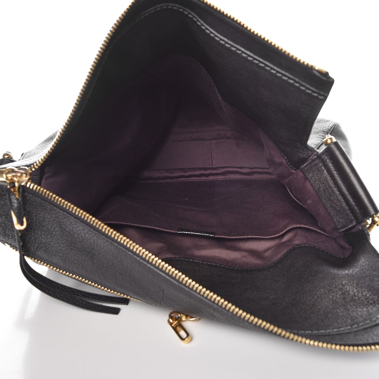 Sheepskin Vanessa Chain Shoulder Bag Black