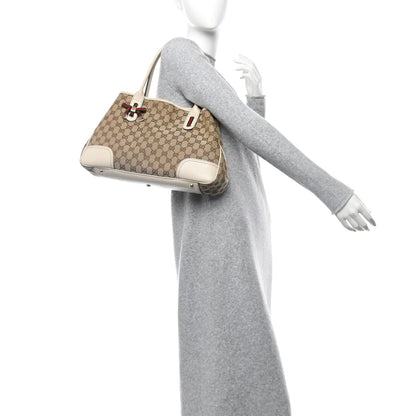 Gucci Monogram Medium Princy Tote Off White 2 of 12