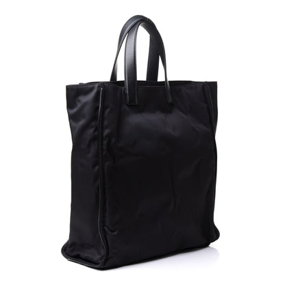 Fendi Nylon Vitello Century Dolce Monster Eyes Tote Black Sunflower 3 of 17